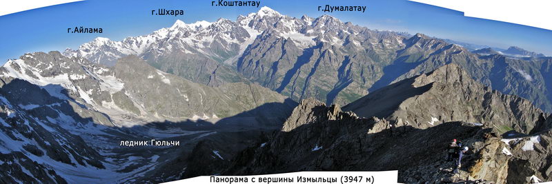 Фото 017. Панорама с вершины Измыльцы